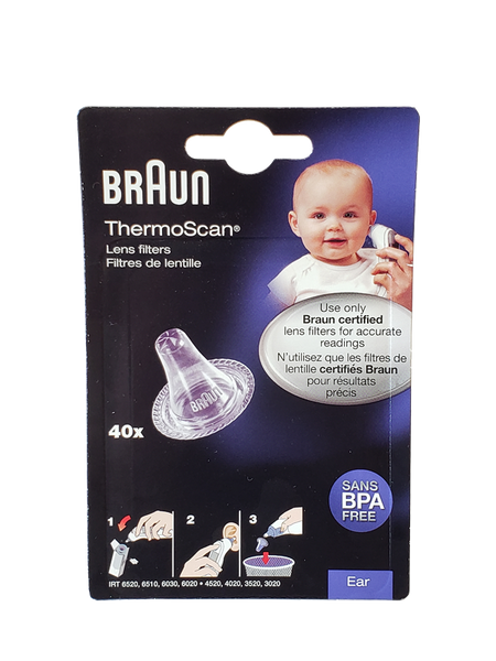 Lot of 6 - Sealed Braun Thermo Scan Lens BPA Free Ear LF20 Filter (40/Box)  885621501156