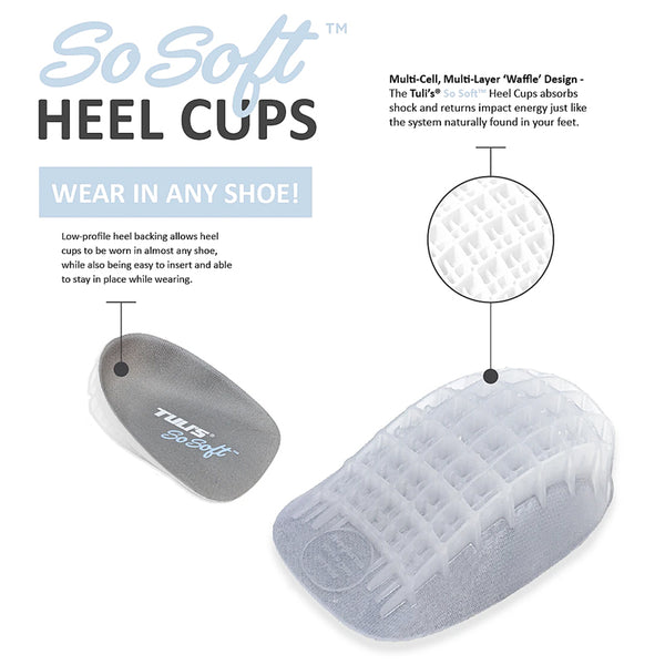 Waffle heel cups sales
