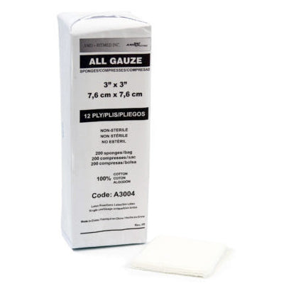 All Gauze Sponges - Non-Sterile