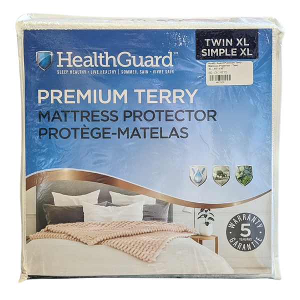 HealthGuard Premium Terry Mattress Protector