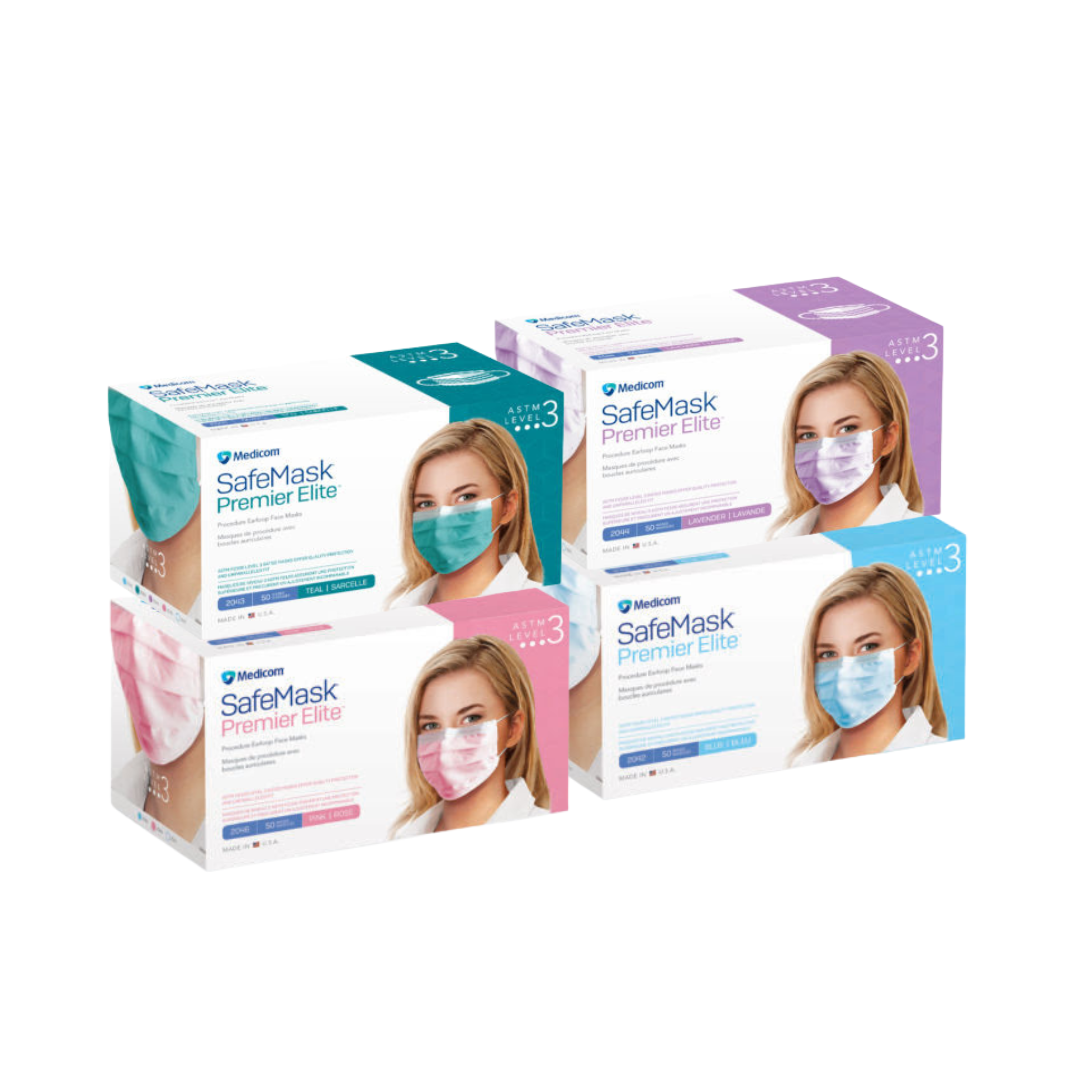 SafeMask Premier Elite Face Mask - ASTM Level 3 - Diamond Athletic