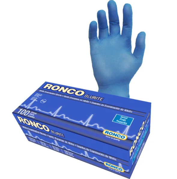 RONCO BluRite™ Nitrile Examination Gloves