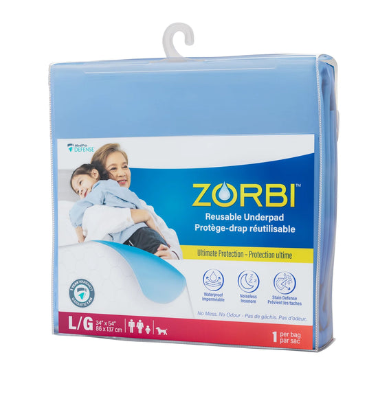 Zorbi Quilted Reusable Underpads