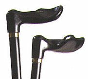 Aluminium Adjustable Cane with Anatomical Handle