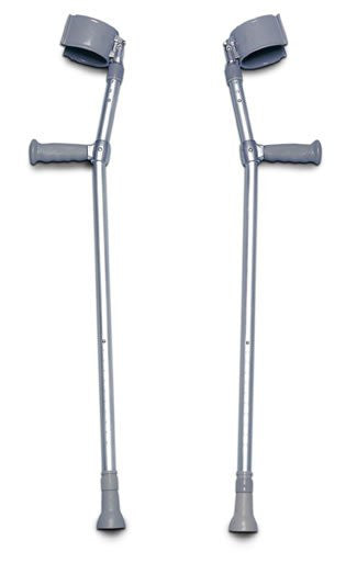 Lofstrand Forearm Crutches - Front Entry