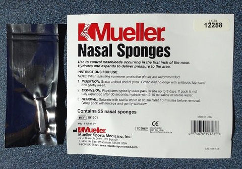 Nasal Sponges