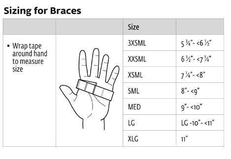 Donjoy Exos Extended Short Thumb Spica