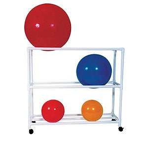 Exercise Ball Rack - PVC - Diamond Athletic