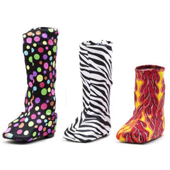 【COLOR iN ID】Shirring Boot Cover QWORK Fireproof Shoe Leg Cover Leather for Welding Welder