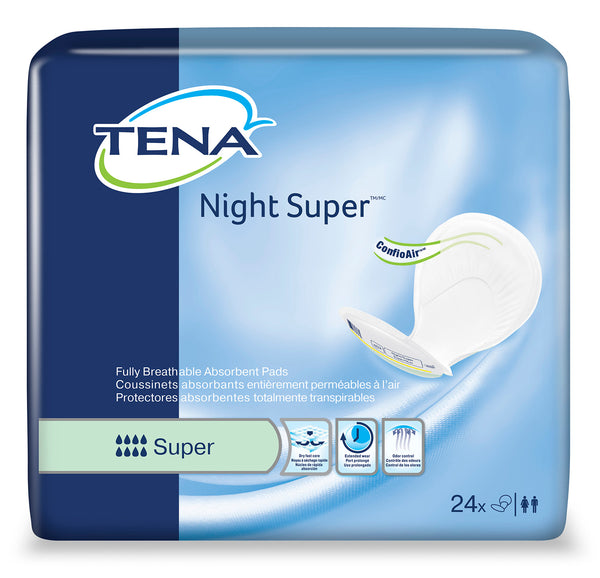 TENA® Night Super Absorbency Pads