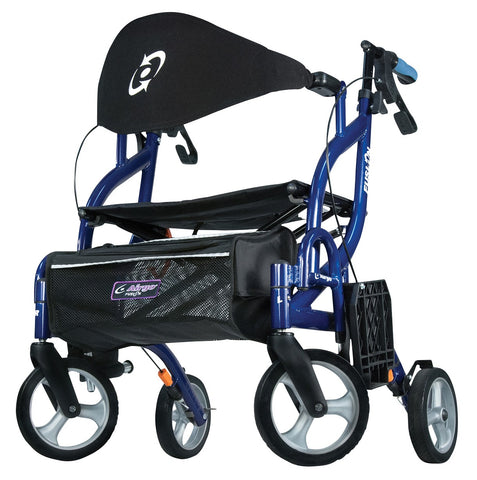 Airgo Fusion Side-Folding Rollator & Transport Chair
