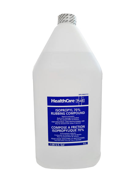 70% Isopropyl Rubbing Alcohol - 4L