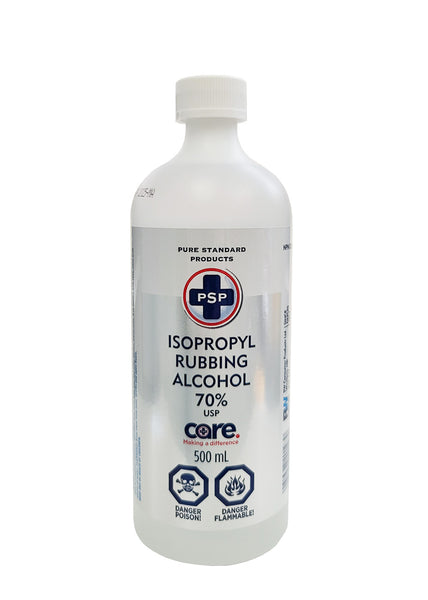 70% Isopropyl Rubbing Alcohol - 500mL