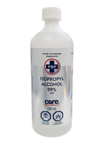 99% Isopropyl Rubbing Alcohol - 500mL