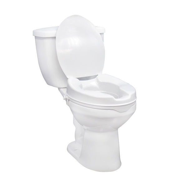 2" Raised Toilet Seat with Lid