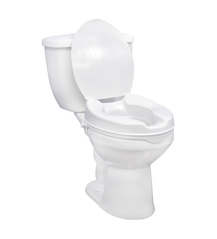 2" Raised Toilet Seat with Lid