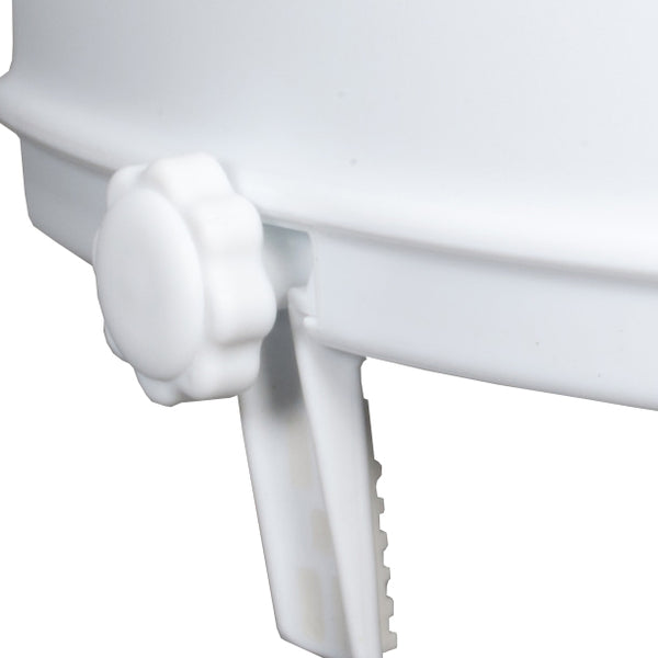 2" Raised Toilet Seat with Lid