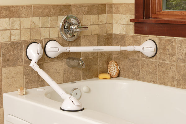 Bridge Medical Large Pivot Grip Telescoping Portable Grab Bar