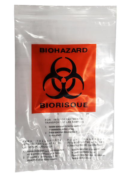 Biohazard Zip-It Bags