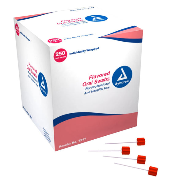Dental/Oral Swabs with Dentifrice