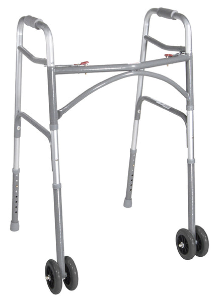 Drive Bariatric Aluminum 2 Wheeled Folding Walker