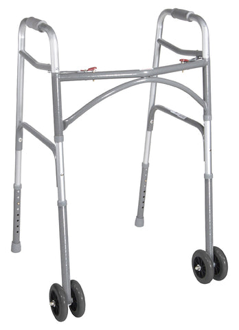 Drive Bariatric Aluminum 2 Wheeled Folding Walker