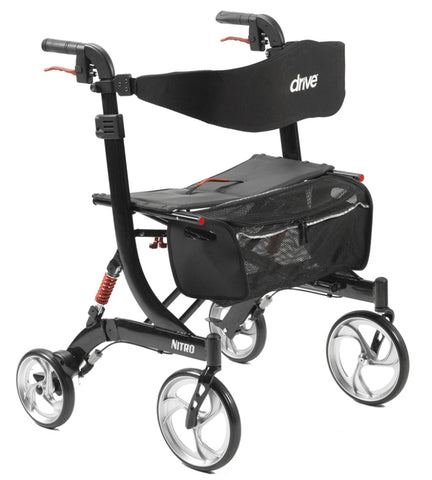 Drive Nitro Heavy Duty 4 Wheeled Rollator