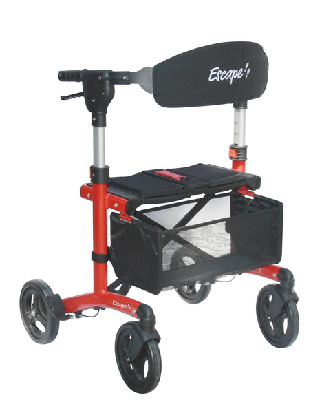 Triumph Escape Four Wheeled Walker - Red
