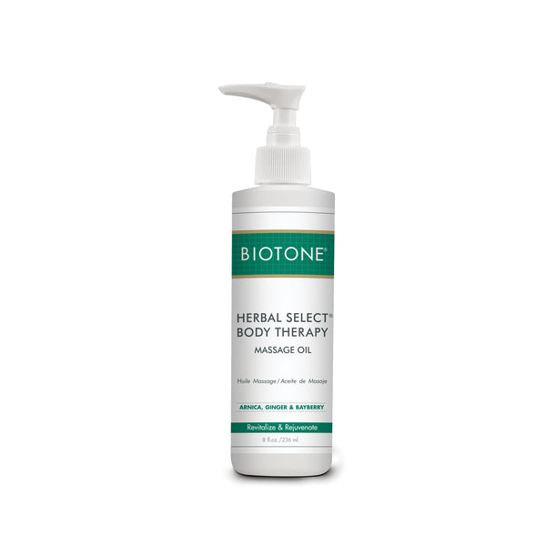 BIOTONE® Herbal Select Body Therapy Massage Oil - 8oz