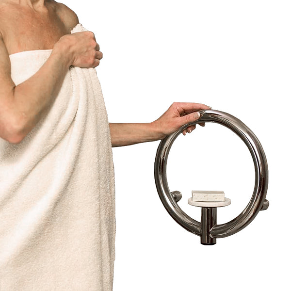 Invisia Soap Dish with Integrated Support Rail