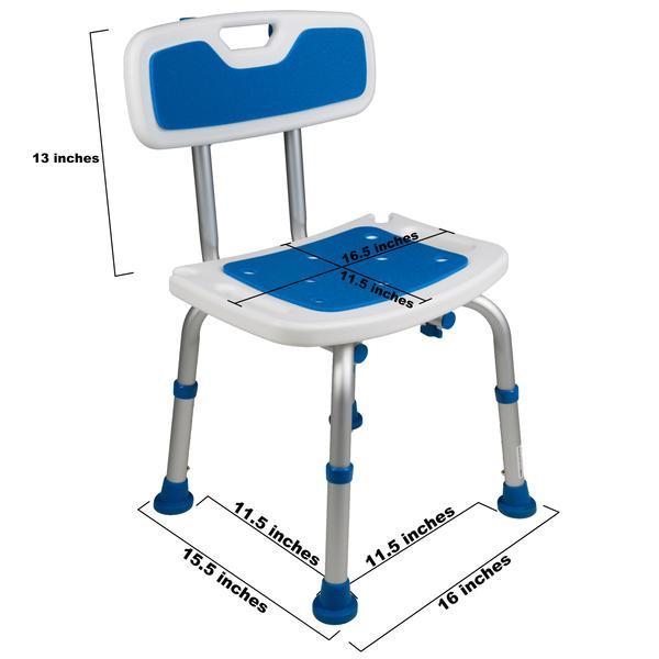 PCP Padded Bath Chair Diamond Athletic