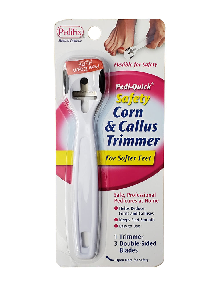 PediQuick Safety Corn & Callus Trimmer Diamond Athletic