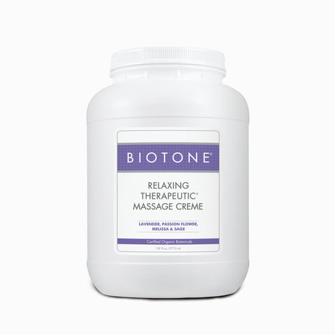 BIOTONE® Relaxing Therapeutic Massage Cream - 1 Gallon