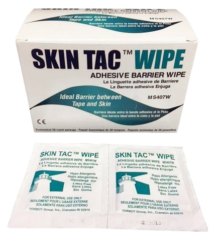 Skin-Tac Adhesive Barrier Wipes