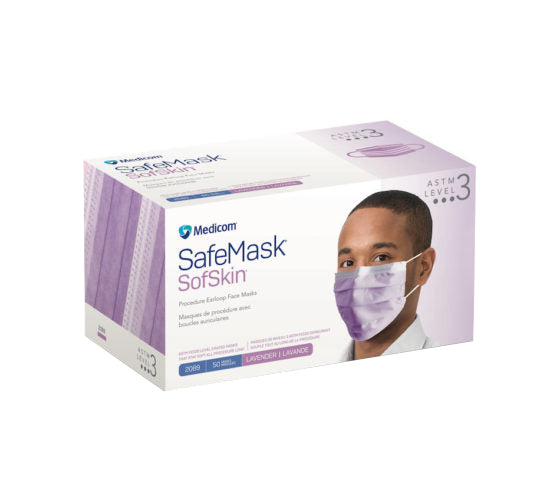 Medicom® SafeMask® SofSkin® Earloop Mask - ASTM Level 3