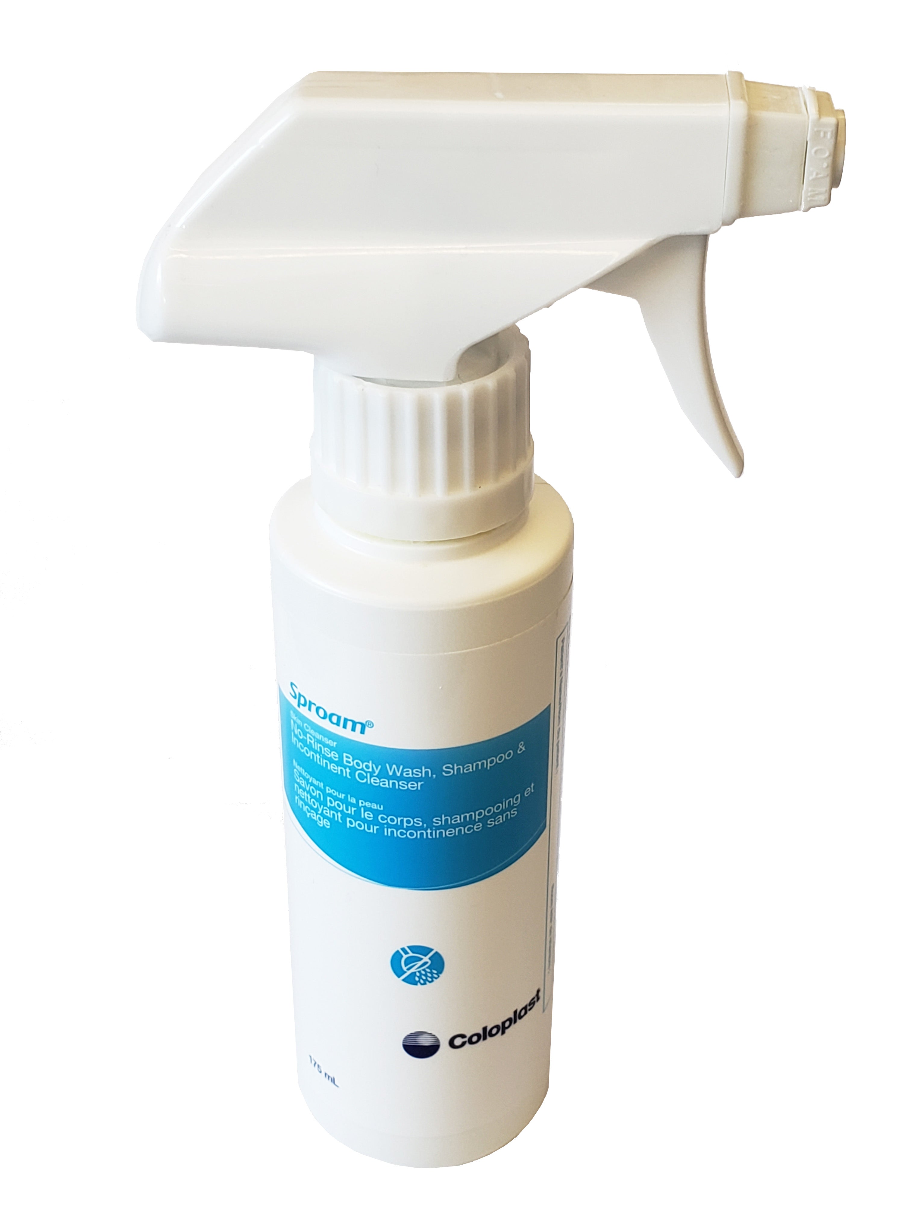 Sproam No Rinse Body Wash Shampoo and Incontinent Cleanser