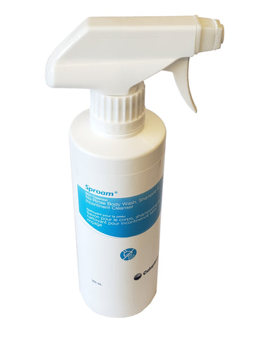 Sproam® No-Rinse Body Wash, Shampoo and Incontinent Cleanser