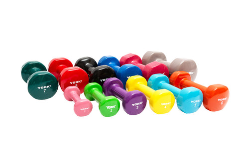 Vinyl-coated Dumbbells