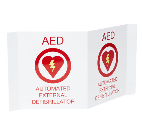 Zoll AED Plus 3D Wall Sign