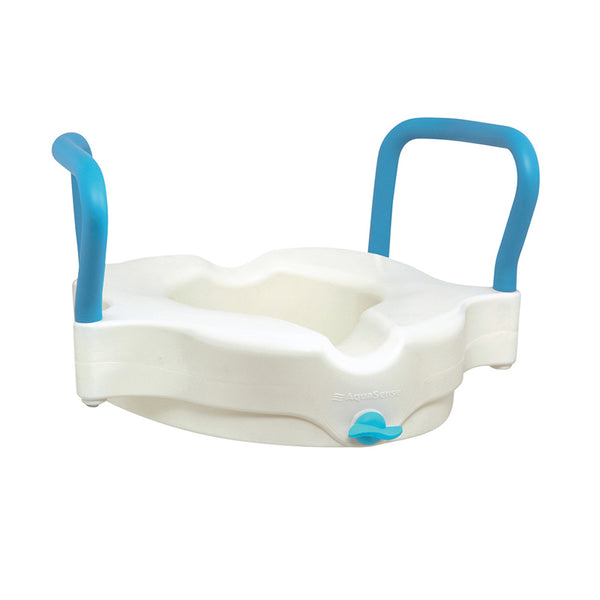 4" Raised Toilet Seat Aquasense 3-in-1 with Optional Arms