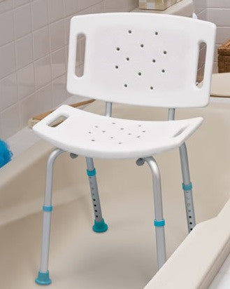 AquaSense Bath Chair and Tips