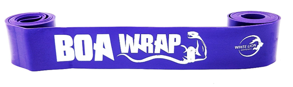 White Lion Boa Wrap