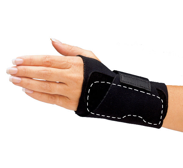 Comfort Cool® Wrist Wrap with Ulnar or Dorsal Support