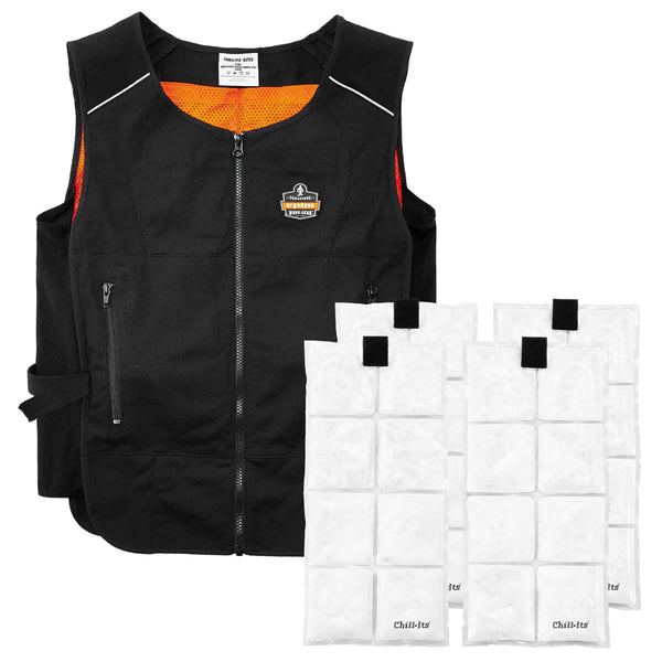Chill-Its 6260 Lightweight Phase Change Cooling Vest with Packs