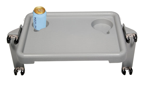 Drive Walker Tray with Cup Holders - Flip Down