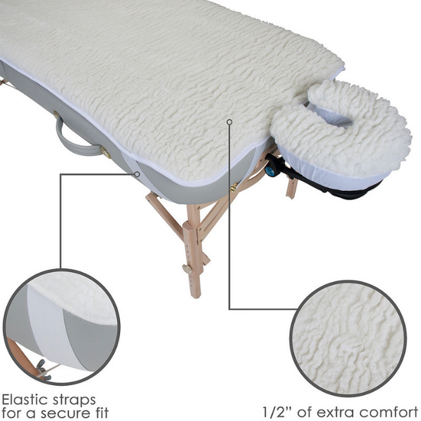 Earthlite Fleece Table Pad - Standard