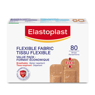 Elastoplast Family Pack Fabric Assorted Bandages - 80's