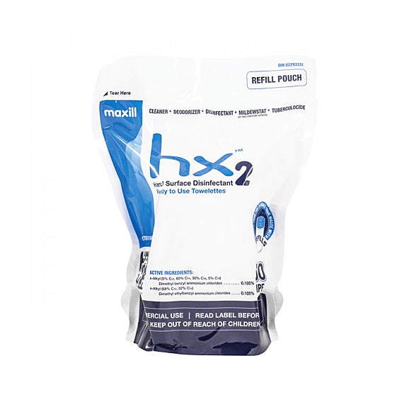 Hydrex Hx2 Hard Surface Disinfectant Wipes