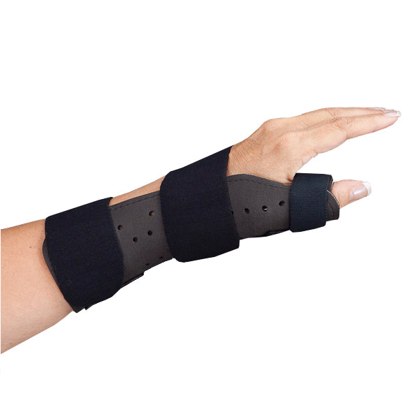 Liberty Leather Long Thumb Spica Splint - North Coast Medical