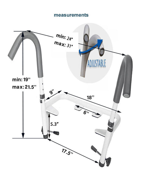 Mobb Ultimate Toilet Safety Frame